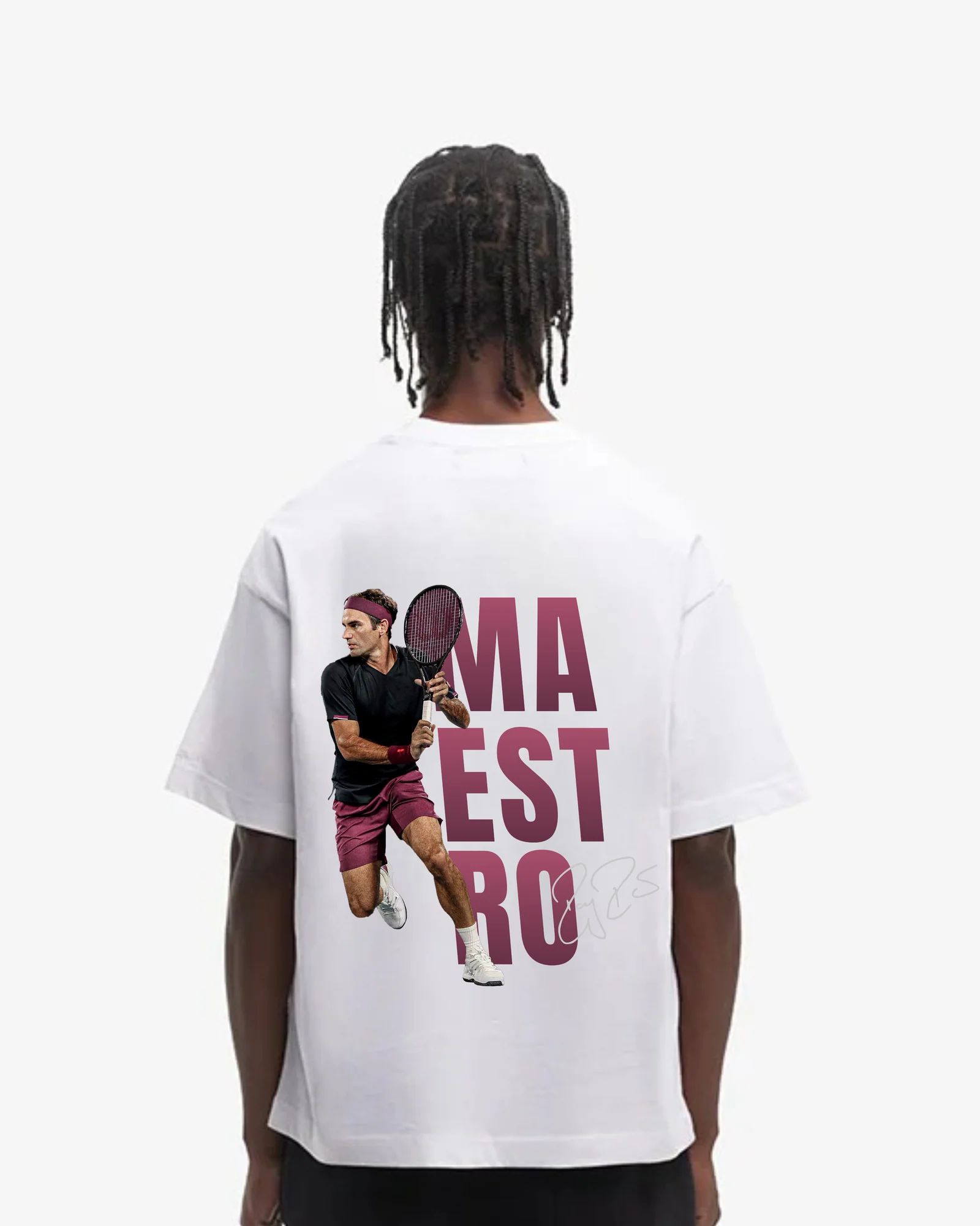 Roger Federer MAESTRO Merch Oversized Shirt
