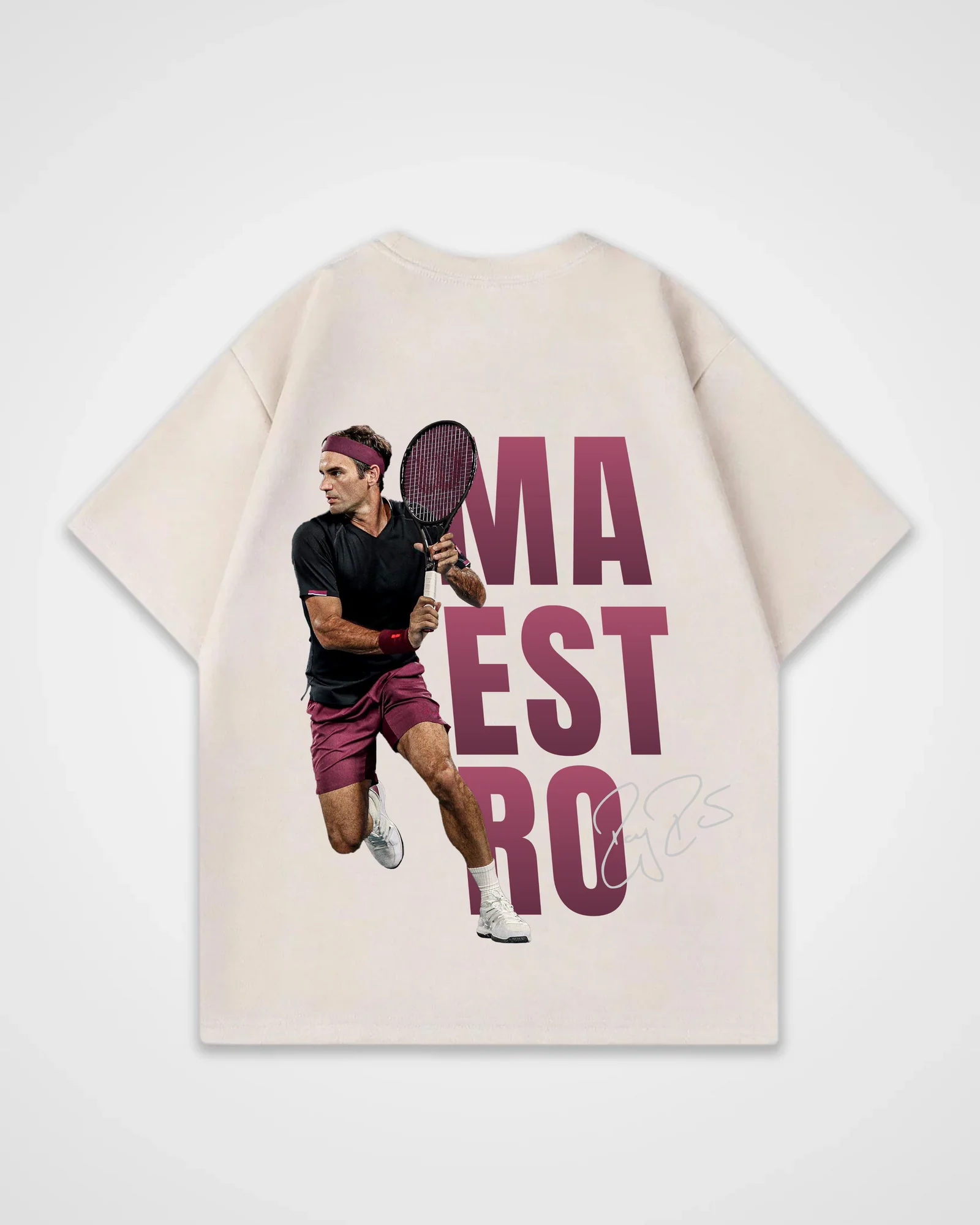 Roger Federer MAESTRO Merch Oversized Shirt