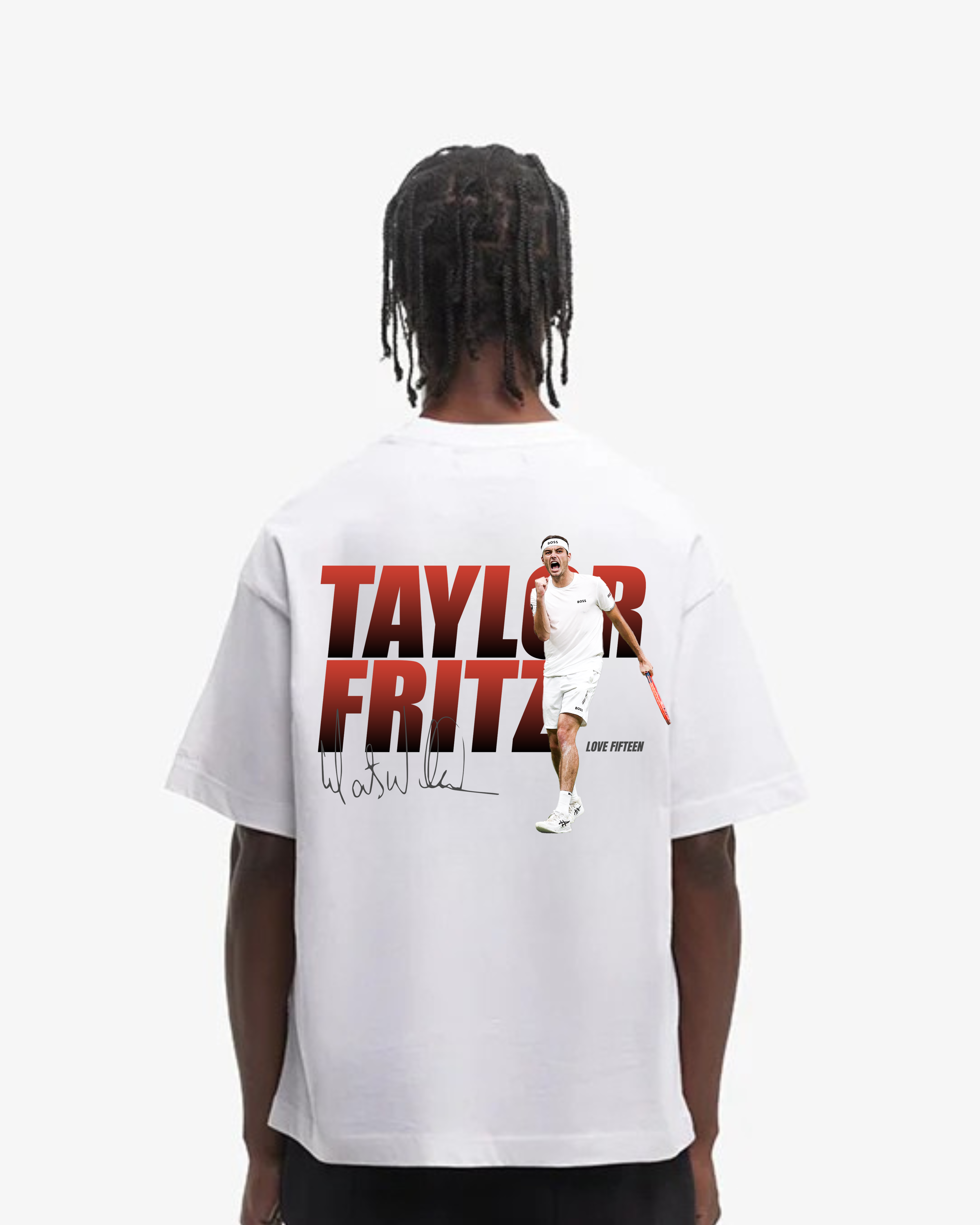 Taylor Fritz Merch Oversized Shirt